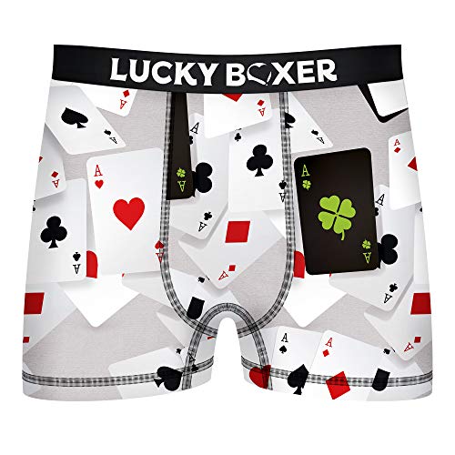Lucky Boxer Herren Slips in Grau für Männer, Unitario LB004, XX-Large von Lucky Boxer