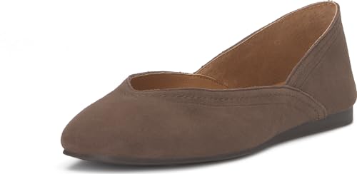 Lucky Brand Alba Ballerinas, Cappucino, 37.5 EU von Lucky Brand