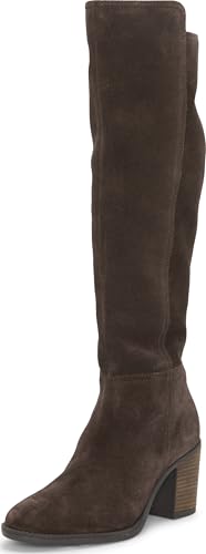 Lucky Brand Damen Bonnay Kniehohe Stiefel, Dark Chocolate, 36 EU von Lucky Brand