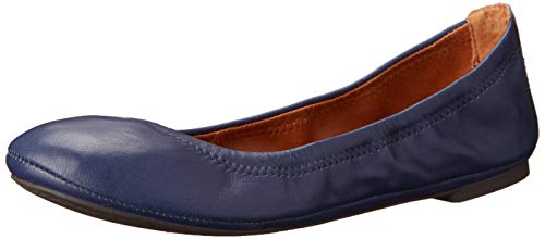 Lucky Brand Damen Emmie Ballerinas, American Navy Leather, 43 EU Weit von Lucky Brand