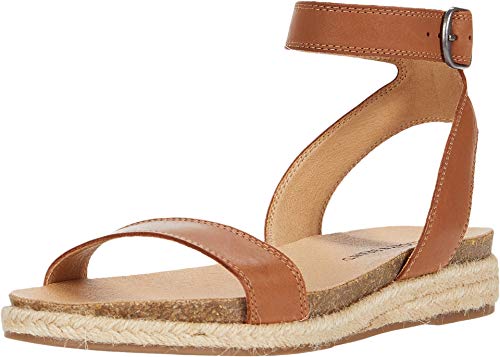 Lucky Brand Damen GARSTON Flache Sandale, Latte, 43 EU von Lucky Brand