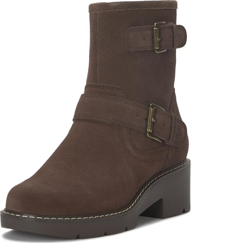 Lucky Brand Damen Migyn Motorradstiefel, Cappuccino, 39 EU von Lucky Brand