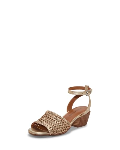 Lucky Brand Damen Modessa Sandale mit Absatz, Gold Platino, 40 EU von Lucky Brand