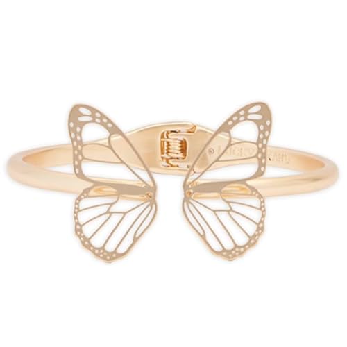 Lucky Brand Damen Offenes Schmetterling Manschette Armband Gold Unsize von Lucky Brand