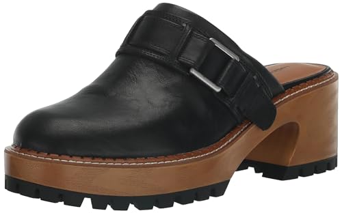 Lucky Brand Damen Rishona Clog Holzschuh, Schwarz, 41.5 EU von Lucky Brand