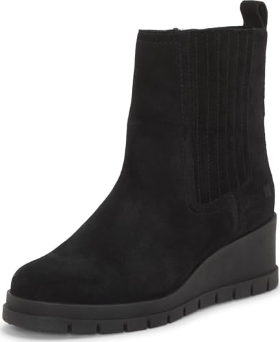 Lucky Brand Damen Sondruh Stiefelette, Schwarzes Wildleder, 35 EU von Lucky Brand
