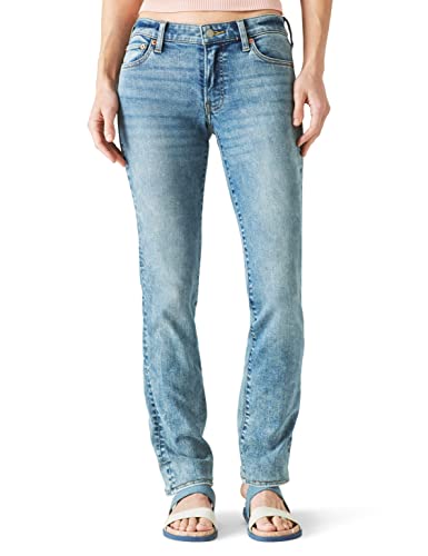 Lucky Brand Damen Mid Rise Sweet Straight Jeans, Lyric, 30W x 30L von Lucky Brand