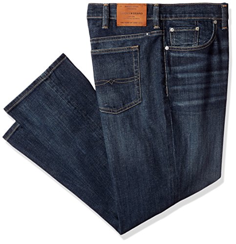 Lucky Brand Herren Big and Tall 410 Athletic Fit Jeans, Cortez Madera, 50W / 30L von Lucky Brand