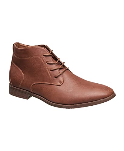 Lucky Brand Herren Webb Chukka Boots Dress Oxford Schnürstiefel, cognac, 43 EU von Lucky Brand