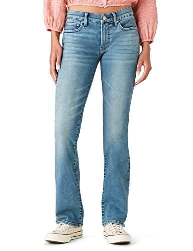 Lucky Brand Damen Mid Rise Sweet Bootcut Jeans, Glashalterung, 31W x 32L von Lucky Brand