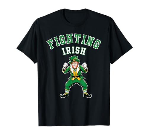 Fighting Irish Leprechaun für Jugendliche und Kleinkinder, Jungen, Mädchen, Herren T-Shirt Fighting Irish Leprechaun für Jugendliche und Kleinkinder, Jungen, Mädchen, Herren T-Shirt von Lucky Charms Gifts St.Patrick's Day Magical Outfit