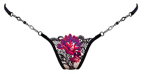 Lucky Cheeks Damen Luxus Mini G-String Greek Night (XL) von Lucky Cheeks