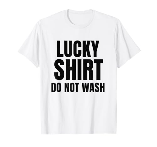 Lucky Shirt Do Not Wash | Herren & Teenager T-Shirt Lucky Shirt Do Not Wash | Herren & Teenager T-Shirt von Lucky Shirt Do Not Wash Tees