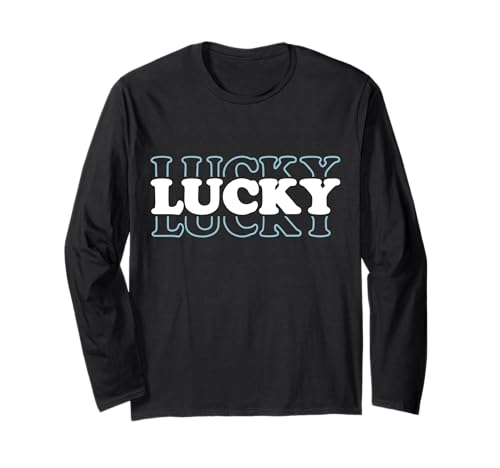 Lucky St. Patricks Day Damen Irish Lucky Shamrock T-Shirts Langarmshirt Lucky St. Patricks Day Damen Irish Lucky Shamrock T-Shirts Langarmshirt von Lucky St. Patricks Day Shamrock Women Men Shirt