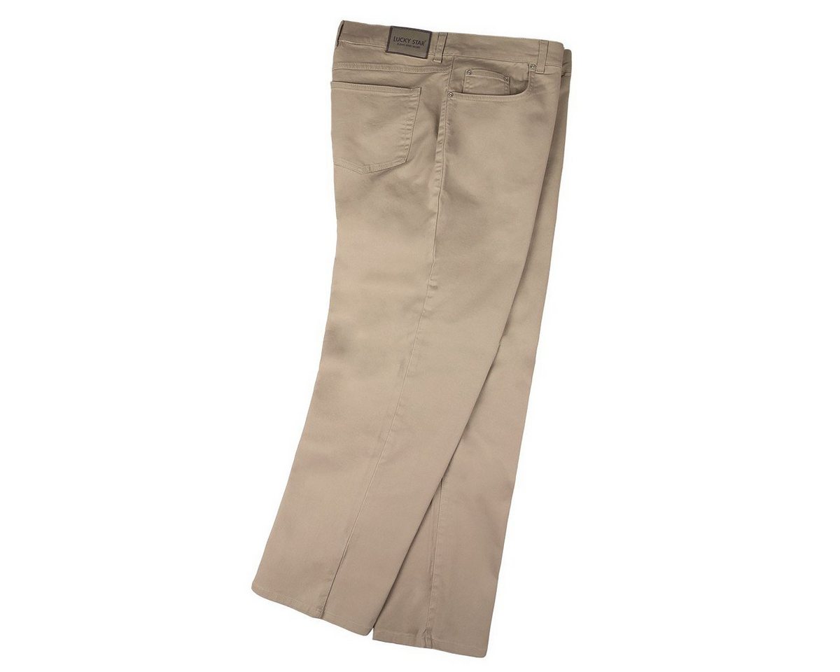 Lucky Star Stretch-Jeans Übergrößen Stretch Jeans Custer in beige von Lucky Star Lucky Star Stretch-Jeans Übergrößen Stretch Jeans Custer in beige von Lucky Star von Lucky Star