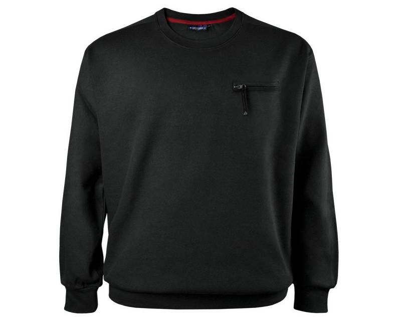 Lucky Star Sweater Übergrößen Lucky Star Rib-Sweatshirt schwarz mit Tasche Lucky Star Sweater Übergrößen Lucky Star Rib-Sweatshirt schwarz mit Tasche von Lucky Star