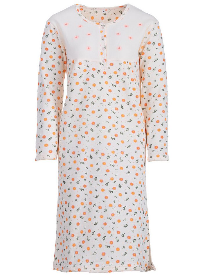 Lucky Nachthemd Thermo Nachthemd - Gerbera von Lucky