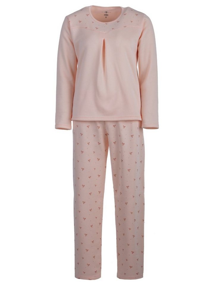 Lucky Schlafanzug Pyjama Set Thermo - Spitzendruck Schleife von Lucky