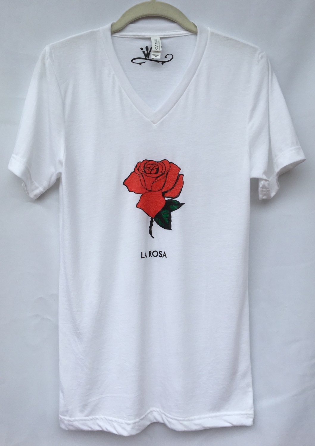 La Rosa T-Shirt. Das Blumen T-Shirt. Flor. Geschenk Freundlich von Lucky120