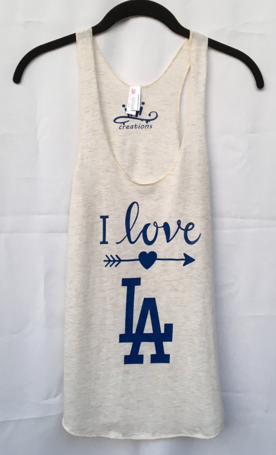 Love La Tank Top. Dodgers Baseball von Lucky120