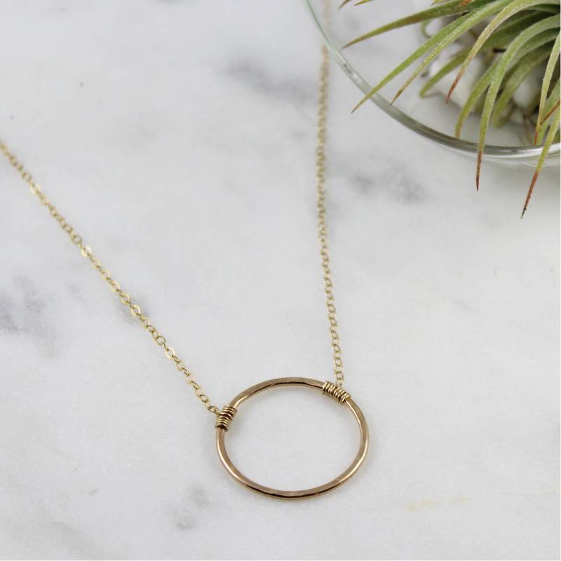 Neumond Halskette Neumond Halskette von LuckyBeeJewelry