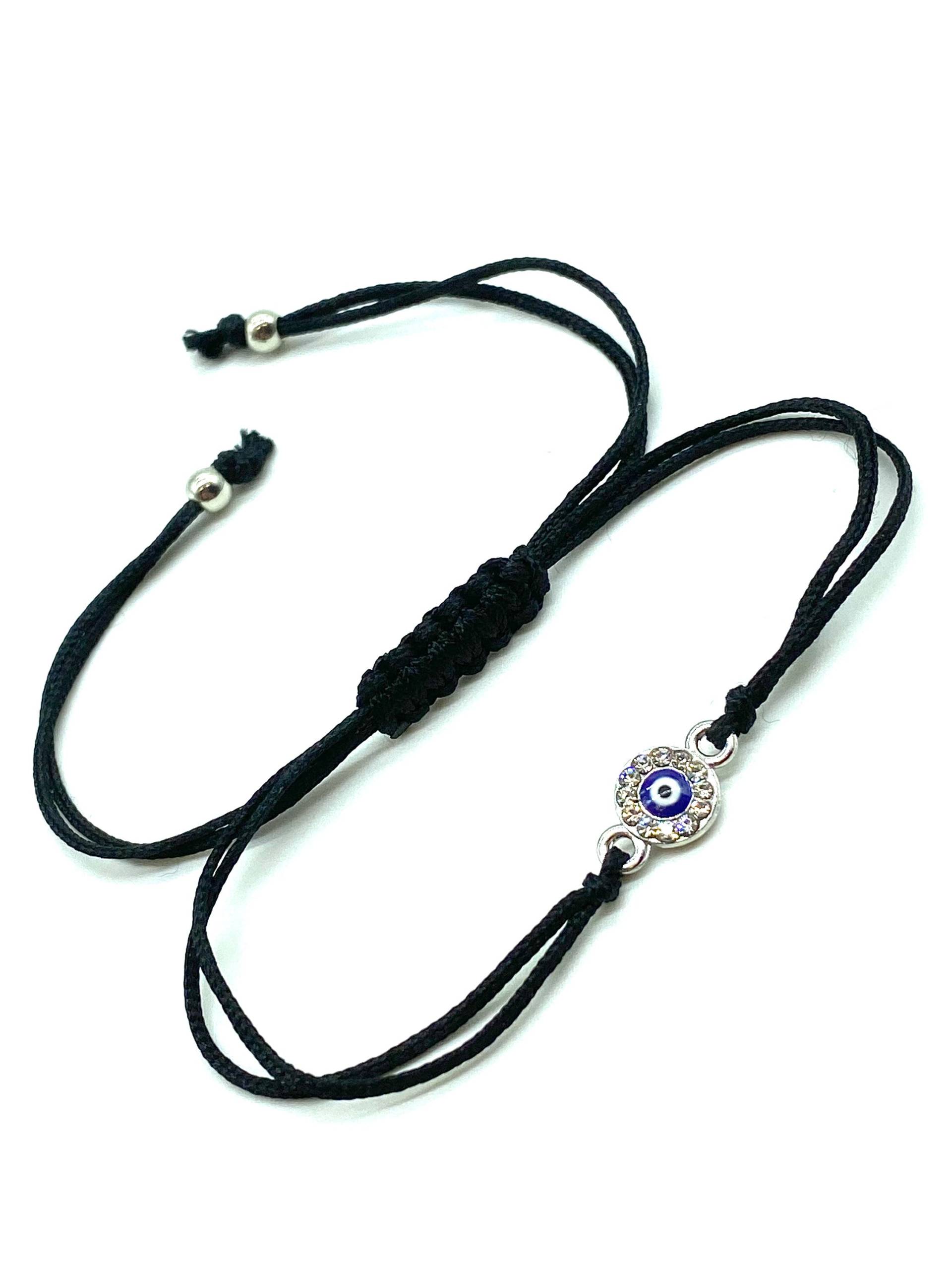 Kristall-Auge Verstellbares Armband #2899-B von LuckyEyeBoutique