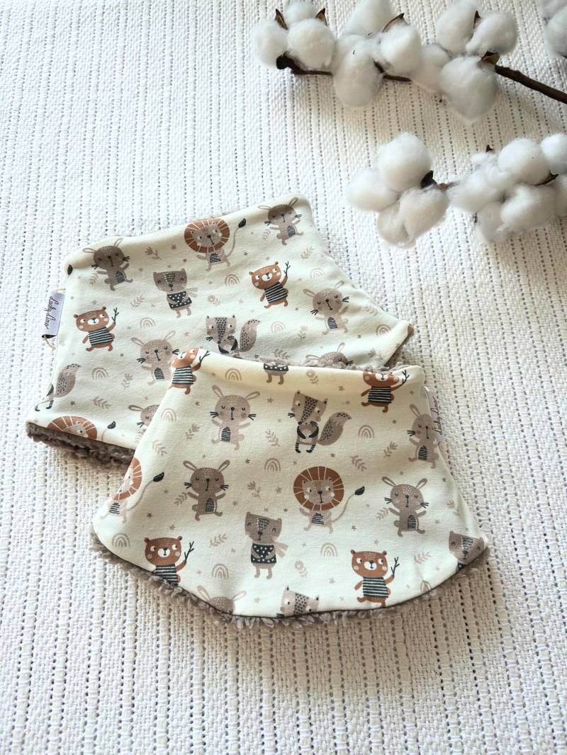 Bio Baumwollfleece Halssocke/ Schal von LuckyLino