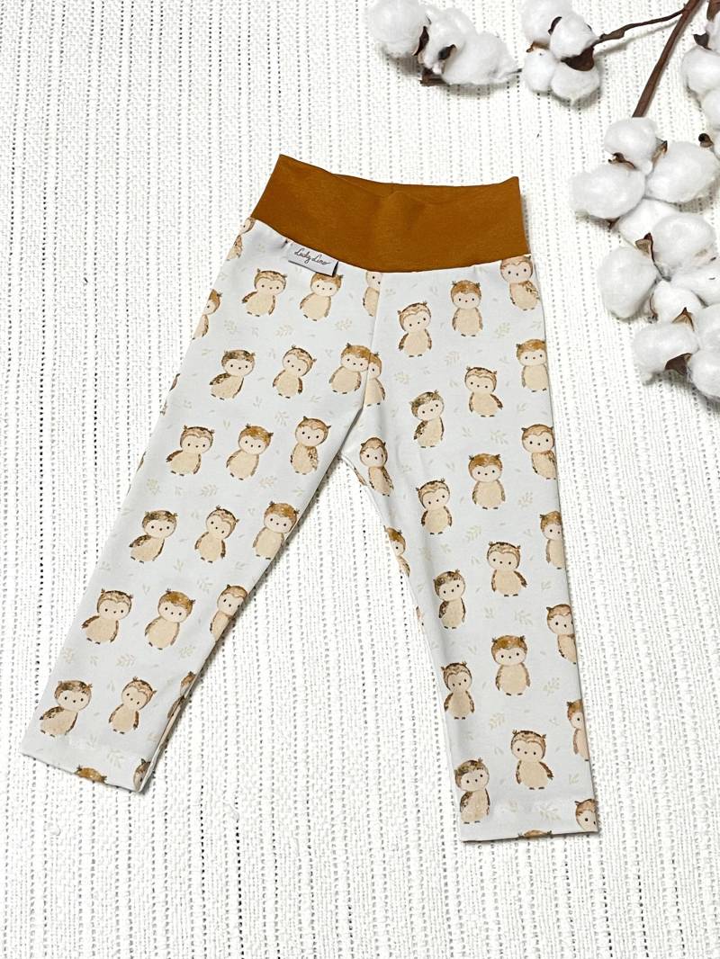 Cosy Leggins Mit Bio Jersey Muster - Motiv Wählbar von LuckyLino