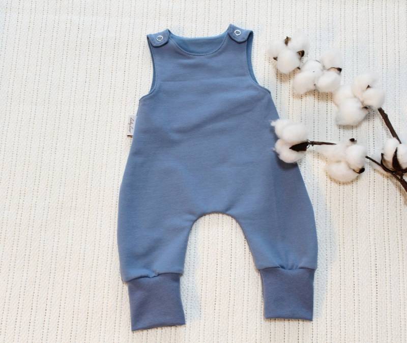 Strampler Lang/ Kurz Baby Aus Bio Jersey - Stoff Wählbar von LuckyLino