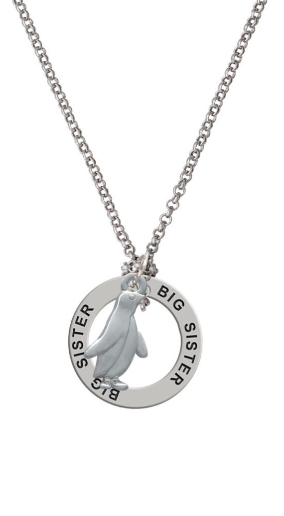 Silber Pinguin Anhänger Halskette - Affirmation Schmuck, Geschenke, Versilberte Halskette, Schwesternschaft Geschenke Naf-C3735-C3238-F2295 Silber Pinguin Anhänger Halskette - Affirmation Schmuck, Geschenke, Versilberte Halskette, Schwesternschaft Geschenke Naf-C3735-C3238-F2295 von LuckyMeAndMom