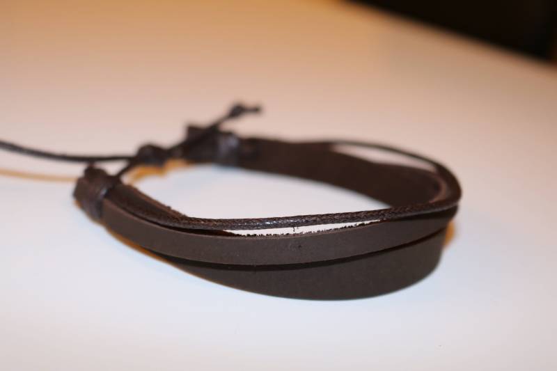 Braunes Lederarmband Surferarmband Braunes Lederarmband Surferarmband von LuckySchmuck