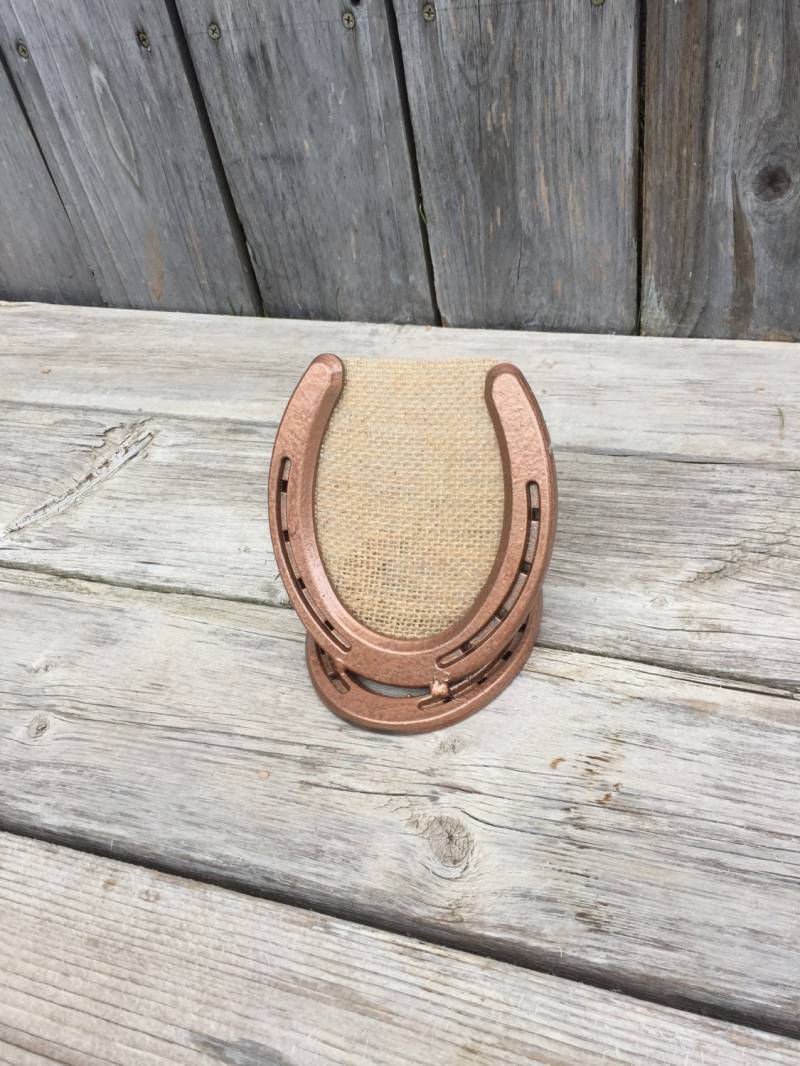Bronze Hufeisen Ohrring Halter - Schmuck Organizer Rustikaler Einzigartiges Geschenk Für Reiter Oder Pferdeliebhaber von LuckyShoeCreation