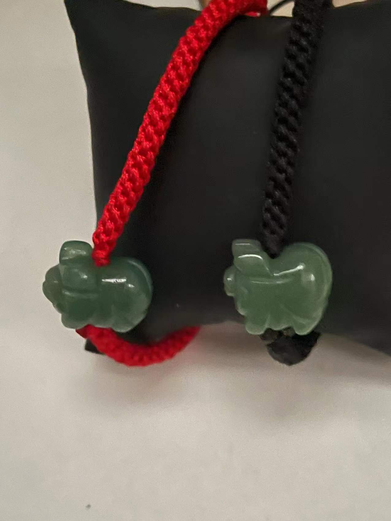 Wildschwein - Jade Good Luck Sternzeichen Armband Für 2023 Jahr Des Hase | Adult & Kid Size von Luckyfortunejewelry