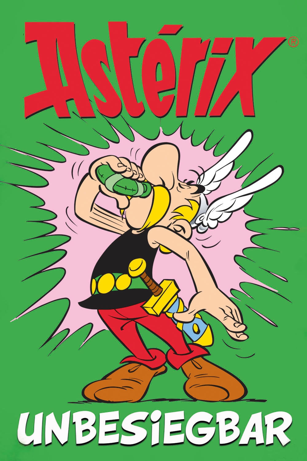 LuckyLinde Leinwandbild "Asterix Unbesiegbar" Fantasy  Figuren  Film  Filmfiguren 1 Stk. tlg. Canvasbild Wanddeko Bild zum Film "Kampf der Häuptlinge" von Luckylinde