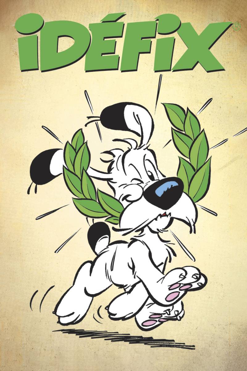 LuckyLinde Leinwandbild "Idefix" Fantasy  Figuren  Film  Filmfiguren 1 Stk. tlg. Canvasbild Wanddeko Bild zum Film "Kampf der Häuptlinge" von Luckylinde