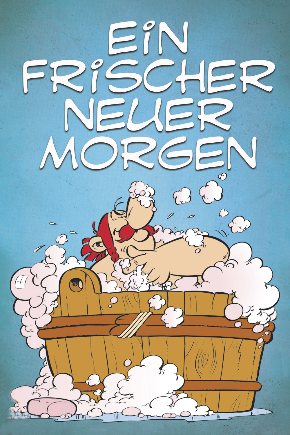 LuckyLinde Leinwandbild "Obelix Ein frischer neuer Morgen" Fantasy  Figuren  Film  Filmfiguren 1 Stk. tlg. Canvasbild Wanddeko Bild zum Film "Kampf der Häuptlinge" von Luckylinde