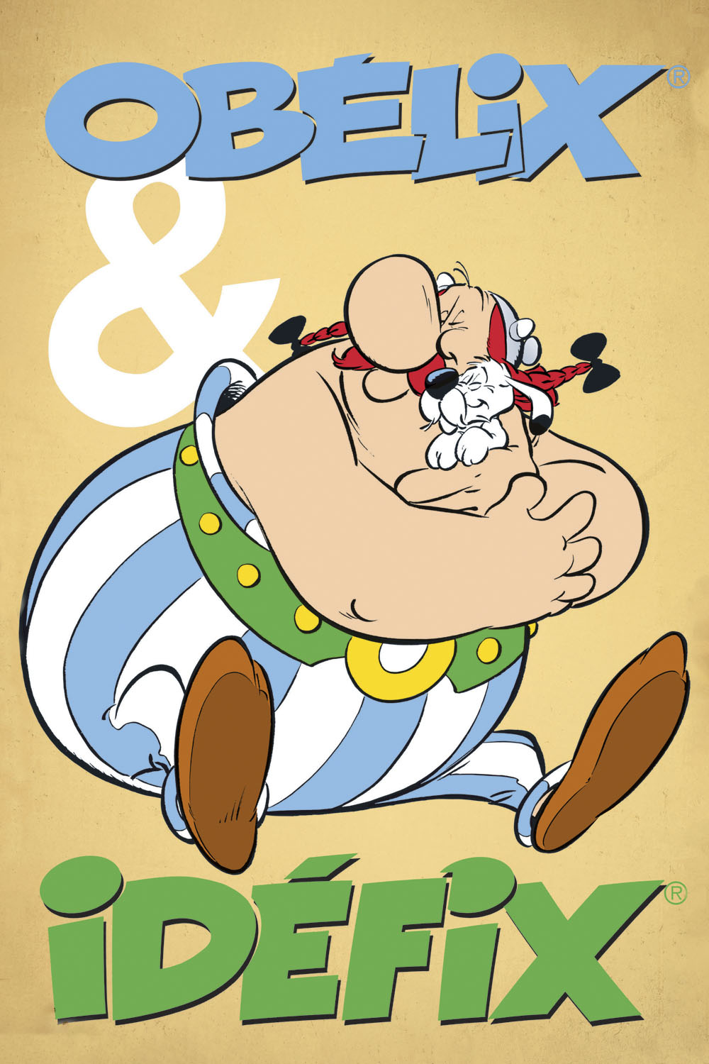 LuckyLinde Leinwandbild "Obelix und Idefix II" Fantasy  Figuren  Film  Filmfiguren 1 Stk. tlg. Canvasbild Wanddeko Bild zum Film "Kampf der Häuptlinge" von Luckylinde