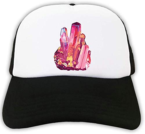 Luckyprint Quartz Natural Red Mineral Trucker Cap von Luckyprint