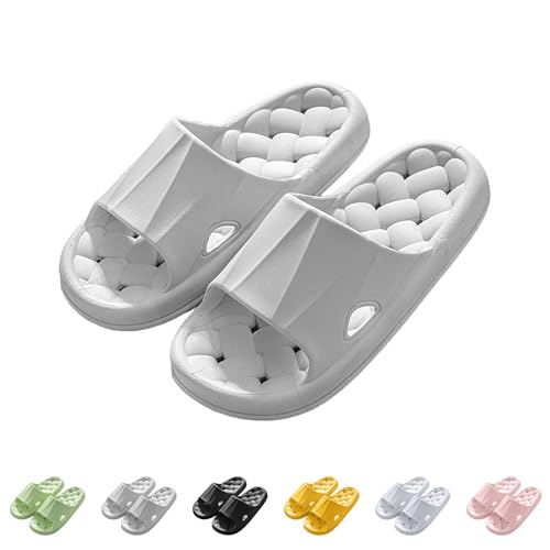 Badelatschen Herren Damen Strand Weich Badeschuhe Pantoffeln Ultraleichte Slides Badeschlappen Hausschuhe Einfarbig Latschen Schlappen Dicke Sohle Original Slippers Wolkenschuhe Strandschuhe Badelatschen Herren Damen Strand Weich Badeschuhe Pantoffeln Ultraleichte Slides Badeschlappen Hausschuhe Einfarbig Latschen Schlappen Dicke Sohle Original Slippers Wolkenschuhe Strandschuhe von Luckywaqng