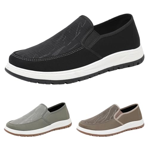 Luckywaqng Halbschuhe Herren Outdoor-Board-Schuhe Casual Mesh Breathable Mokassins Weicher Sohle Flach Schuhe Loafers Sportschuhe Leicht rutschfest Laufschuhe Joggingschuhe Walkingschuhe Wanderschuhe Luckywaqng Halbschuhe Herren Outdoor-Board-Schuhe Casual Mesh Breathable Mokassins Weicher Sohle Flach Schuhe Loafers Sportschuhe Leicht rutschfest Laufschuhe Joggingschuhe Walkingschuhe Wanderschuhe von Luckywaqng