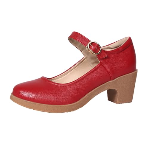 Luckywaqng Sandalen Damen Mit Blockabsatz Vorne Geschlossen Pumps High Heels Mode Freizeit Absatzschuhe Knöchelriemen Abendschuhe Brautschuhe Comfort Heels Mode Freizeit Hochzeitsschuhe Luckywaqng Sandalen Damen Mit Blockabsatz Vorne Geschlossen Pumps High Heels Mode Freizeit Absatzschuhe Knöchelriemen Abendschuhe Brautschuhe Comfort Heels Mode Freizeit Hochzeitsschuhe von Luckywaqng