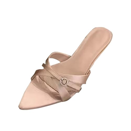 Luckywaqng Slingpumps Damen Hausschuhe Slingback Pumps Spitz Kitten Heels Mode Freizeit Abendschuhe Tanzschuhe Elegant Absatzschuhe Weite H Spitzem Zehenbereich Sandalen Breite Füße Stiletto Slipper Luckywaqng Slingpumps Damen Hausschuhe Slingback Pumps Spitz Kitten Heels Mode Freizeit Abendschuhe Tanzschuhe Elegant Absatzschuhe Weite H Spitzem Zehenbereich Sandalen Breite Füße Stiletto Slipper von Luckywaqng
