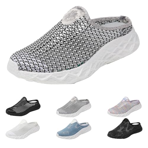 Orthopädische Schuhe Damen Hausschuhe Halboffene Diabetiker Wanderschuhe Luftkissen Mesh Atmungsaktiv Sandals Air Cushion Slip On Freizeitschuhe Ultrabequem Outdoor-Walkingschuhe Pantoletten Orthopädische Schuhe Damen Hausschuhe Halboffene Diabetiker Wanderschuhe Luftkissen Mesh Atmungsaktiv Sandals Air Cushion Slip On Freizeitschuhe Ultrabequem Outdoor-Walkingschuhe Pantoletten von Luckywaqng