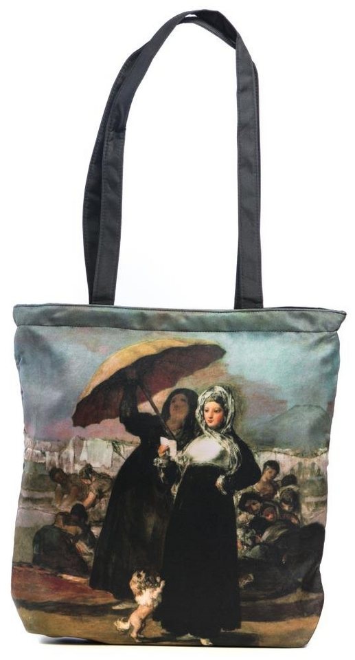 Luckyweather not just any other day Shopper Einkaufstasche / Shopping Bag Kunst Motiv Goya WOMAN READING A LETTER von Luckyweather not just any other day