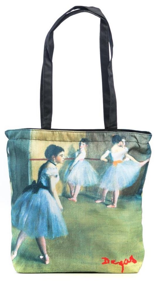 Luckyweather not just any other day Shopper Einkaufstasche / Shopping Bag Motiv BALLET CLASS (1-tlg., 1 Stück Shopping Bag), Schultertasche beidseitig bedruckt mit Motiv bedruckt von Luckyweather not just any other day