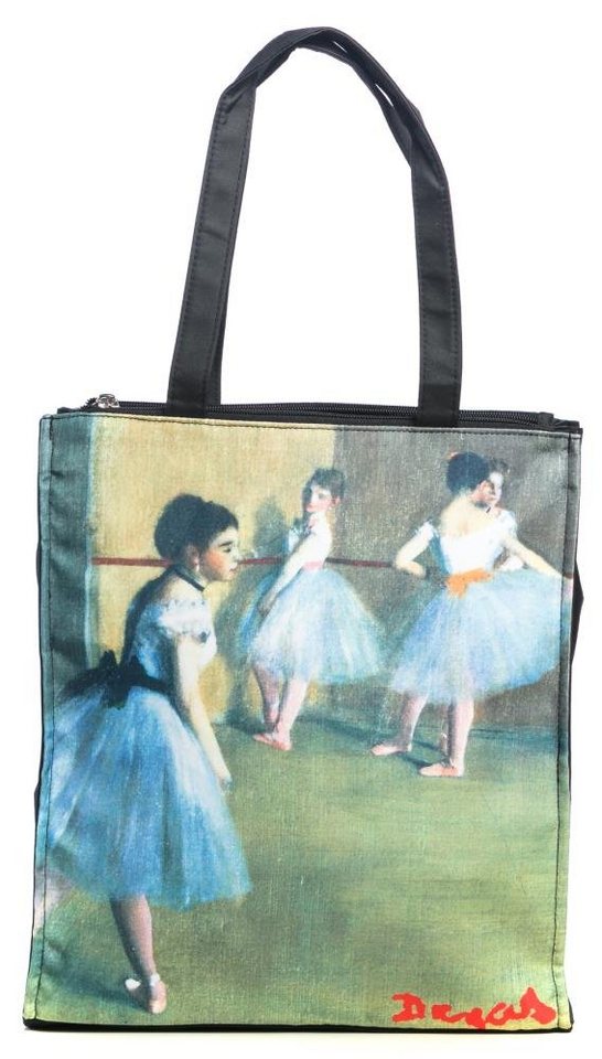 Luckyweather not just any other day Shopper Einkaufstasche / Twinbag Motiv Degas BALLET CLASS von Luckyweather not just any other day