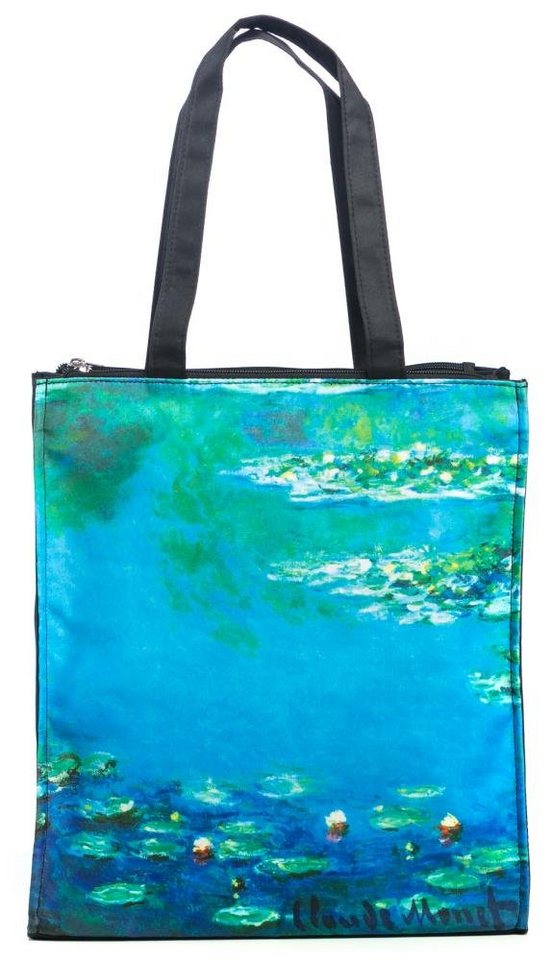 Luckyweather not just any other day Shopper Einkaufstasche / Twinbag Motiv WATER LILIES von Luckyweather not just any other day