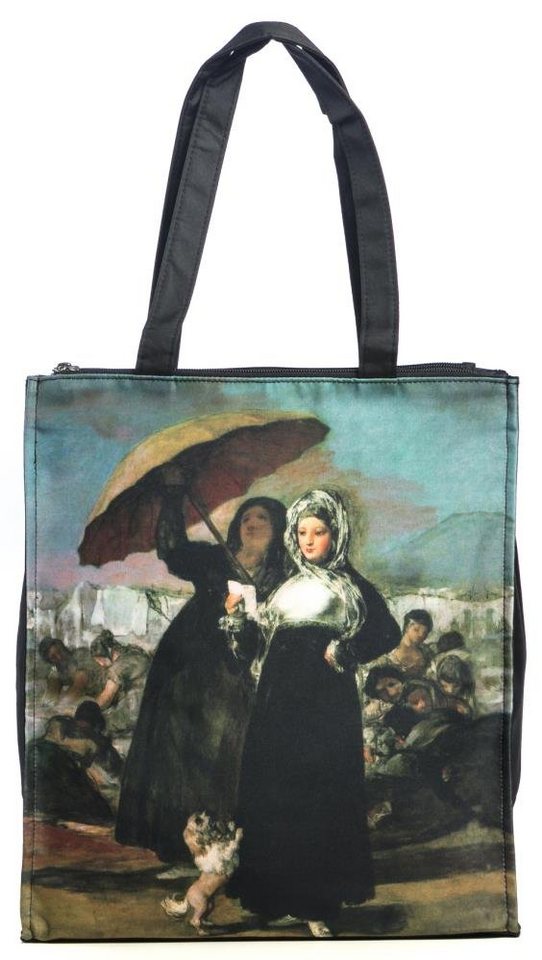 Luckyweather not just any other day Shopper Einkaufstasche Shopping Twinbag Motiv YOUNG WOMAN READING A LETTER (1-tlg., 1 Stück Shopping Bag), Schultertasche beidseitig bedruckt mit Motiv bedruckt von Luckyweather not just any other day