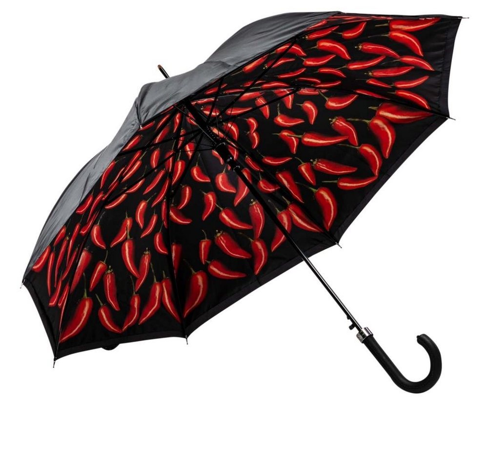 Luckyweather not just any other day Stockregenschirm Regenschirm CHILI PEPPERS Automatik Double Layer von Luckyweather not just any other day