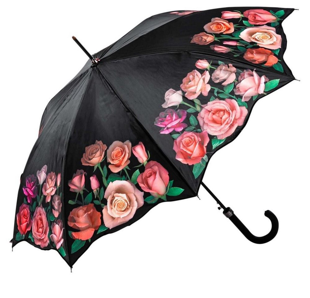 Luckyweather not just any other day Stockregenschirm Regenschirm Motiv ROSEN Automatik von Luckyweather not just any other day